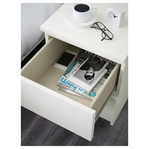 Easy <span class=keywords><strong>Malm</strong></span> 2-ลิ้นชักหน้าอก-สีขาว15 3/4X21 5/8" - Product Image 4