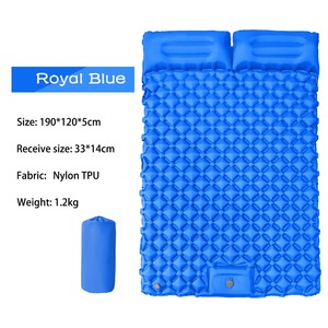 Sac à dos randonnée <span class=keywords><strong>2</strong></span> <span class=keywords><strong>personnes</strong></span> pliable en Nylon TPU gonflable <span class=keywords><strong>matelas</strong></span> pneumatique tapis de couchage imperméable Camping Pad - Product Image 6