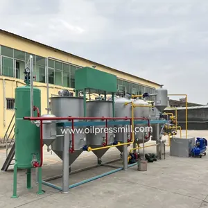 Factory Price Crude Oil Refinery Refining Equipment Edible Oil Dewaxing Deodorizing Tank Refining Plant Machinery