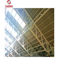 Structure préfabriquée en acier en treillis tubulaire Bâtiments de gare/Salle d'attente/Construction de terminaux