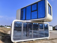 Maison préfabriquée populaire mobile Apple à vendre Maison préfabriquée portable 20 pieds 40 pieds Bureau isolé Maison conteneur