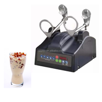 Machine à shaker automatique pour cocktails / machine à shaker pour bubble tea à double bouteille / shaker pour thé au lait