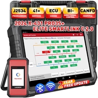 Outil de diagnostic bidirectionnel X431 PRO3S+ pour tous les systèmes avec programmation J2534, carte topologique, codage ECU, mise à jour pendant 2 ans