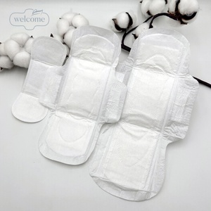 Muestras gratis, muestra de anión sin sensación, almohadillas sanitarias de bambú con alas transpirables ultrafinas para mujer, superabsorbentes, sin etiqueta privada - Product Image 3