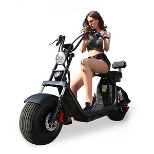 สกู๊ตเตอร์ไฟฟ้า Citycoco รุ่น Fat Cruiser คุณภาพสูง กำลังไฟ 1000W 1200W 1500W แบตเตอรี่ลิเธียมกำลังสูง ยางใหญ่ - Product Image 1