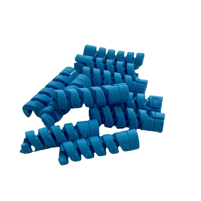12 PCS Pack Silicone Rubber Data Cable Spiral Protector USB Charging Cable Organizer Cover for iphone Charging Cable