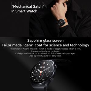 <span class=keywords><strong>Xiaomi</strong></span>-Reloj inteligente <span class=keywords><strong>S1</strong></span> con batería de larga duración, rastreador de actividad física, GPS, <span class=keywords><strong>smartwatch</strong></span> de gama alta, para gente de negocios - Product Image 6