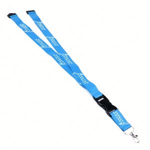 Custom Breakaway <b>Polyester</b> <b>Lanyard</b> Sublimation Printing Eco-Friendly Soft ID Card Holder for Trade Shows Weddings Promotional - Product Image 3