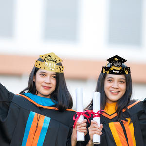 <span class=keywords><strong>Gorro</strong></span> de graduación de papel en forma de corazón divertido Nueva temporada Campus Party Photo Props Accesorio decorativo para la temporada de Graduación - Product Image 1