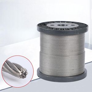 Câble en acier inoxydable de qualité marine 7x7 pour l'agencement architectural, les lignes de protection et les applications de sécurité polyvalentes - Product Image 6