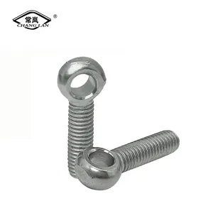 फास्टनरों Eyebolts उठाने आँख बोल्ट जाली जस्ती M24 C15/C15E कार्बन स्टील