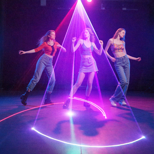 Ysh 2025 Thương hiệu Mới duy nhất ném hoạt hình RGB mô hình dự án cho gia đình Đảng Dancing Floor Laser Đảng Disco ánh sáng sân khấu - Product Image 3