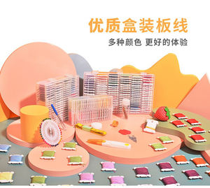 120 colori <span class=keywords><strong>4m</strong></span>/8m scatole Pre-avvolto bobine ricamo filo filo e punto croce Set di filo per cucito e artigianato - Product Image 6