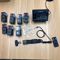 Sistema Avanzato di Allarme Wireless per il Rilevamento delle Cinture di Sicurezza dei Passeggeri con Localizzazione GPS in Tempo Reale e Interfaccia in Lingua Russa