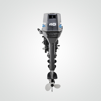 Motor Laut Long Shaft Short Shaft 40HP untuk Motor Tempel Bensin Yamaha Mesin Kapal Asli 2 Tak 4 Tak