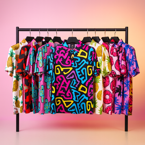 Polos de Golf Personalizados con Logotipo Sublimado, de Secado Rápido, Alta Calidad, Antiencogimiento, Tejido Vintage, Degradado Morado para Hombre - Product Image 1