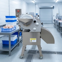Machine à couper les légumes en cubes, petite machine électrique commerciale pour couper, hacher et émincer les légumes, fournisseurs de machines à couper la viande congelée en cubes