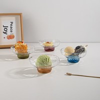Verres à boire hauts modernes et simples à prix d'usine, épaissis, à rayures et à fond diamanté, pour jus, lait, eau, crème glacée