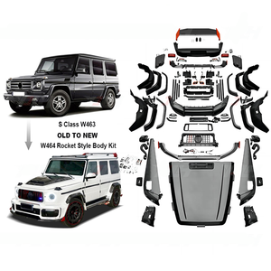 G Class W463 Facelift Upgrade W464 Body Kit Versión Babus Style Car Bumpers Body Parts W463 Old to New W464 B900 Rocket Bodykit - Product Image 1