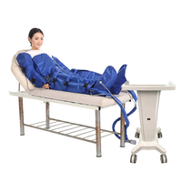 16 Airbags Presoterapia Body Slimming Machine Combinaison de drainage lymphatique Pressotherapie Pressothérapie Combinaison de perte de poids