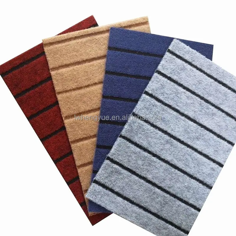 Tapis de voiture en fil de feutre avec poinçon aiguille Discount avec tissu tricot