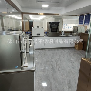 Gabinete Lateral Multifuncional Personalizado de Acero Inoxidable, Gabinete de Hospital de 3 Puertas con Parte Superior Metálica para Clínica Dental - Product Image 4