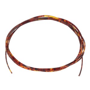 Bandes décoratives en celluloïd pour guitare acoustique et classique, 2 pièces, 1700x2x1.5mm, rouge magnétique - Product Image 4