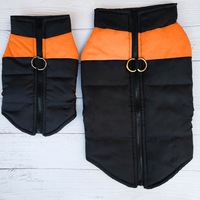 Mosucoirl S-7XL Veste de manteau en polyester imperméable pour chien de compagnie Veste d'hiver chaude en coton épais pour les