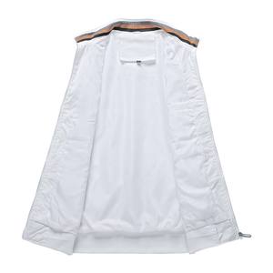 OEM chất lượng của nam giới Varsity hoodie Áo khoác biểu tượng tùy chỉnh thời trang dệt thoáng khí 100% <span class=keywords><strong>Polyester</strong></span> thể thao ngoài trời Chạy Bộ Golf - Product Image 2