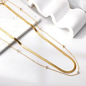 Cadena de cintura de mariposa en capas, cadena de serpiente, collar de circonita para el vientre, joyería para mujer, accesorios corporales, cadena corporal de mariposa dorada - Product Image 6