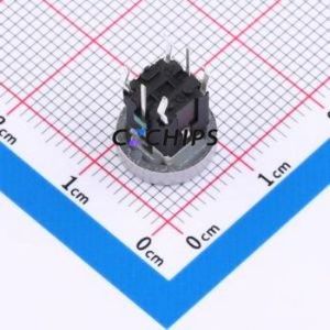 K6-6147D04 Tactile Switch Through hole Component (THT) Switch 1.6N Through Hole 10mm 50mA - Product Image 2