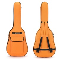 Étui souple en tissu Oxford pour guitare acoustique Double bretelles rembourré étanche guitare basse sac à dos Instrument sacs étuis