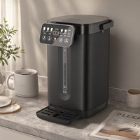 Bouilloire Électrique Thermo Pot de 5 Litres à Écran Tactile Numérique Incliné en Verre pour Appartement Moderne – Approvisionnement Direct du Fabricant