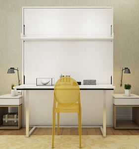Muebles Modernos Transformables, Camas Plegables Ocultas Tipo Murphy, <span class=keywords><strong>Cama</strong></span> Abatible con Escritorio - Product Image 4