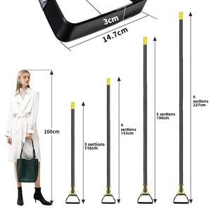 Houes Hula <span class=keywords><strong>de</strong></span> jardin à long manche avec boucle <span class=keywords><strong>de</strong></span> désherbage réglable pour planter des fossés - Product Image 6
