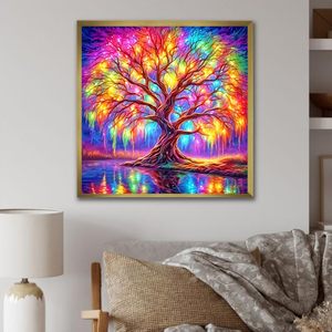 Kit <span class=keywords><strong>de</strong></span> <span class=keywords><strong>Peinture</strong></span> Diamant 5D Moderne Fleur <span class=keywords><strong>de</strong></span> Vie <span class=keywords><strong>en</strong></span> Tissu Écologique, Fait Main DIY pour Enfants et Adultes, Perles Rondes - Product Image 4