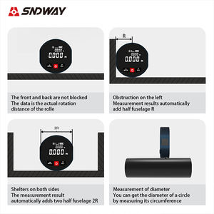 रोलर मापने वाले ऑप्टिकल उपकरणों के साथ Sw-x30 मिनी लेजर दूरी मीटर - Product Image 4