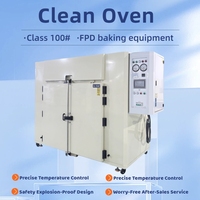 Oven Ruang Bersih Dengan Filter HEPA Baja Tahan Karat Digital PID STN-LCD FPD Baking Bersertifikat ISO Produsen Asli