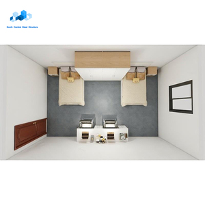 Casa Prefabricada Modular de <span class=keywords><strong>Techo</strong></span> <span class=keywords><strong>Plano</strong></span> de Bajo Costo, Kit de Vivienda en Contenedor Prefabricado - Product Image 5