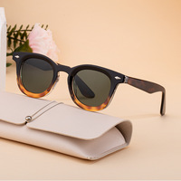 Nouvelles Lunettes de Soleil Œil de Chat Tendance 2026 pour Femme, Style Européen et Américain, Monture en Acétate Élégante, Protection UV400, Monture Complète, Très Tendance