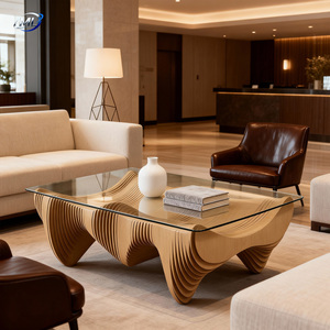 Base de Mesa de Comedor Moderna de Madera Sólida para Oficina, Hotel, Hogar, Sala de Estar, Dormitorio - Product Image 3