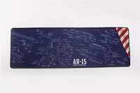 Tapis de clavier personnalisé quantité minimale de commande bas tapis de bureau en caoutchouc antidérapant touches de raccourci Excel tapis de souris de jeu