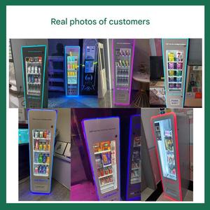 <span class=keywords><strong>Distributeur</strong></span> automatique <span class=keywords><strong>de</strong></span> snacks et <span class=keywords><strong>de</strong></span> boissons avec écran LED, acceptant les pièces et les billets, pour canettes, bouteilles, boissons et snacks, personnalisable pour les lieux - Product Image 2
