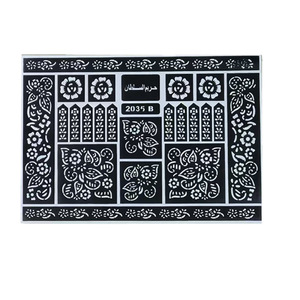 Pochoirs de tatouage au henné éphémères pour bras, jambes et pieds, en papier, motifs graffiti, style henné indien - Product Image 5