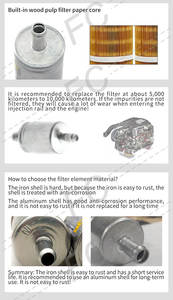 FC <span class=keywords><strong>filtro</strong></span> de aceite automático LPG CNG kit de conversión gas dos salidas <span class=keywords><strong>filtro</strong></span> 2 agujeros CNG conversión sistema LPG GNV GLP gas LP - Product Image 6