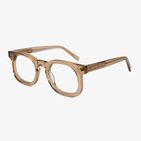Vente en Gros de Lunettes Optiques en Acétate de Haute Qualité Lunettes avec Logo Personnalisé Lunettes Unisexe avec Imprimé Oeil de Chat Lunette Anti-Lumière Bleue Unisexe