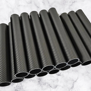 Tubo de Fibra de Carbono 3k Personalizado al por Mayor de Fábrica, Acabado Mate 45 ° Tela de Sarga Super Resistente - Product Image 1