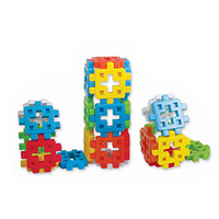 Haute qualité éducatif bébé et enfants jeu de société bricolage ville bloc de construction jouets pour la Construction et le développement de la maison