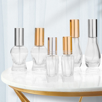 Petit distributeur de parfum transparent 10ml 12ml, 1 pièce, bouteille de luxe, forme spéciale, conteneur