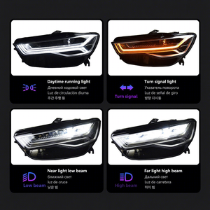 Kit di Aggiornamento Fari per Audi <span class=keywords><strong>A6</strong></span> C7 12-18 Anni, 12V con Luci Diurne a LED Dinamiche e Indicatori di Direzione - Product Image 5